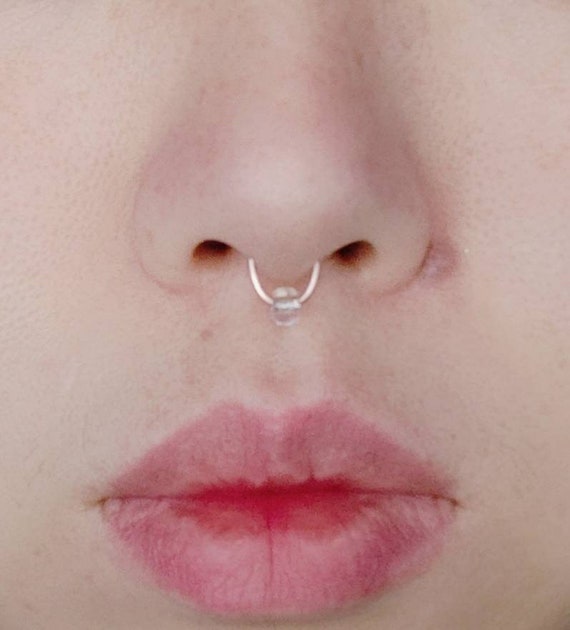 Faux 2024 septum horseshoe