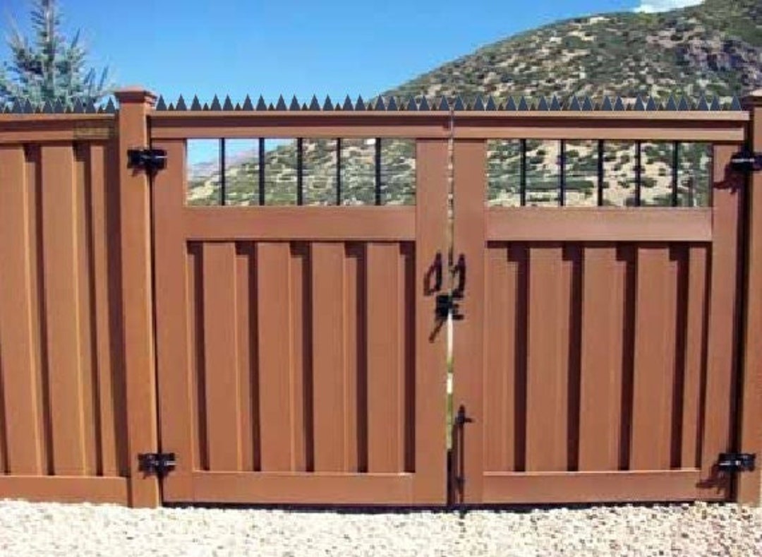 Side Mount Metal Security Fence Wall Spikes Anticlimb Fence Spikes Home Security Burglary