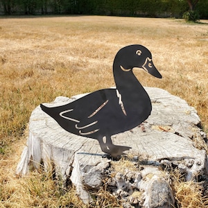 Metal Duck Yard Art/ Rusty Bird / Duck Decor / Duck gift / Metal Duck Gift / Rusty Metal Duck / Rusty Garden Decor / Ducks