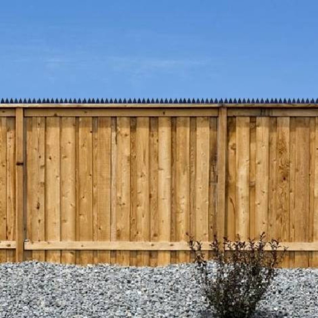 Top Mount Metal Security Fence Wall Spikes Set of 10 Anticlimb Fence Spikes Home Security