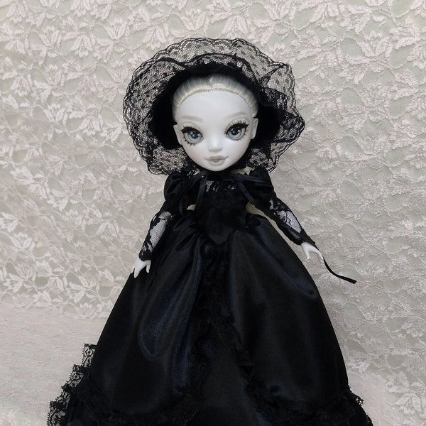 only clothes ONLY Victorian gothic dress for doll rainbow high / shadow high style 12