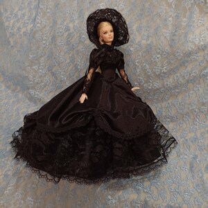 solamente ropa, únicamente vestido Gótico para muñeca DE 11.5 PULGADAS 30 CM figura 1/6stilo 3