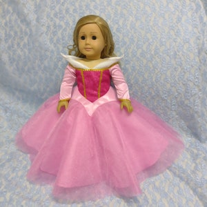 Only Clothes, Sleeping Beauty Aurora dress for 18 inch American G**irl doll