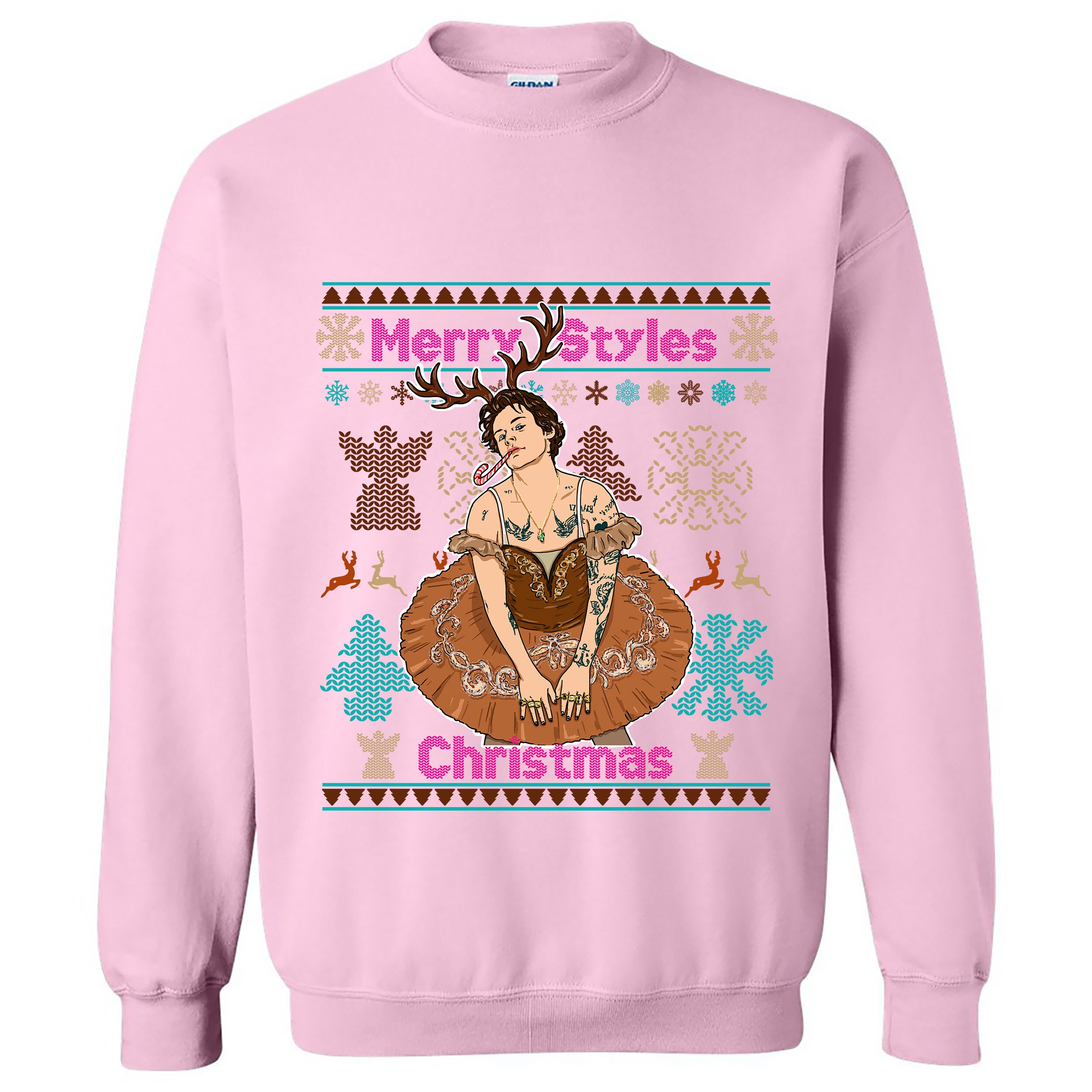 harry styles ugly christmas sweater