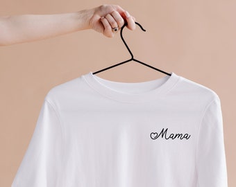 Mama / Mutter / Bügelbild / Muttertag Geschenk / Super Mom / Aufnäher / Geburt / Hochzeit /