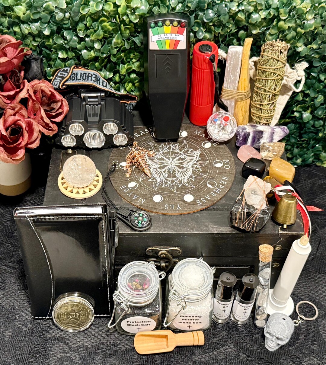 Haunting Tools Paranormal Investigation Kit, Haunted Exploration Tool Gadget Bundle ...