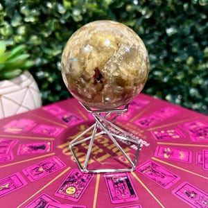 Golden Mica crystal sphere,yellow lepidolite sphere,muscovite crystal,gold sparkling sphere,golden mica sphere,mica crystal ball,reiki stone