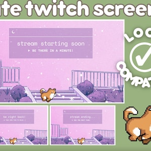 running shiba twitch screen, Animated running dog twitch screen, animated dog twitch screen, cute dog twitch animated shiba dog emote twitch