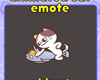 Funny Cat Emote, cat heart twitch emote, Funny Twitch Emotes, Cute Cat Emotes, Animated Cat Twitch Emotes Calico twitch emote Calico cat