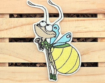 Ray Firefly Embroidered Sewing On Patch/Iron On Patch
