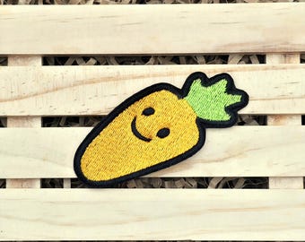 Bolt's Squeaky Toy Patch, Carrot Patch, Embroidery Patch, Patches for Clothing, Jackets, Jeans, Backpacks, Hats, Iron On Patch, Sew On Patch