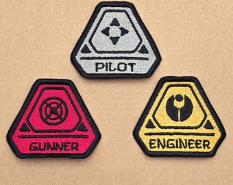 Smuggler's Run Patch, Flight Crew Millennium Falcon Embroidery Patch, Patch for Clothing, Backpacks, Hats, Iron On Patch, Sew On Patch