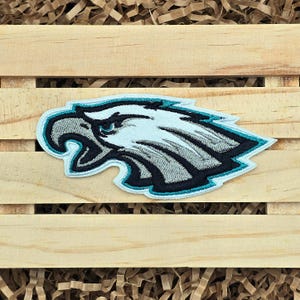 Eagles Patch, Mascot Patch, Embroidery Patch, Patches for Clothing, Jackets, Jeans, Backpacks, Hats, Iron On Patch, Sew On Patch