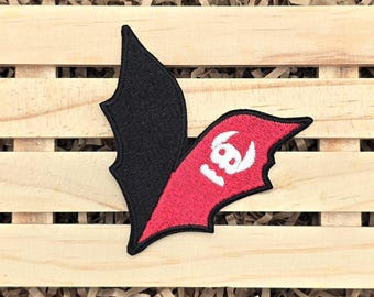 Night Fury Tail Patch, Black Dragon Tail, Embroidered Sewing On Patch/Iron On Patch