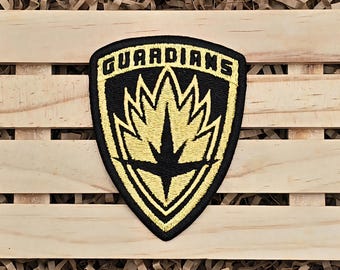 Guardians Insignia Patch, Guardians Galaxy Emblem Patch, Patches for Clothing, Jackets, Jeans, Backpacks, Hats, Iron On Patch, Sew On Patch