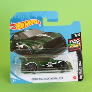 Bentley Contineltal GT3 - Hot Wheels - mini auto - raceauto - HW Race Day