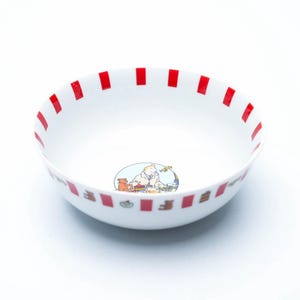 Vintage TinTin bowl 1996 – Le Sceptre d'Ottokar – porcelain 13.5 cm / 5.31 in diameter – Tintin illustration inside