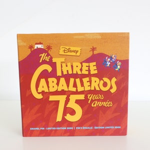 Disney &quot;The Three Caballeros 75th Anniversary&quot; Limited Edition Pin – Only 2000 Made