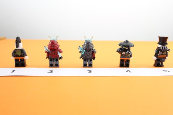 Lego Ninjago Mini Figures From Different Sets and Years Etsy