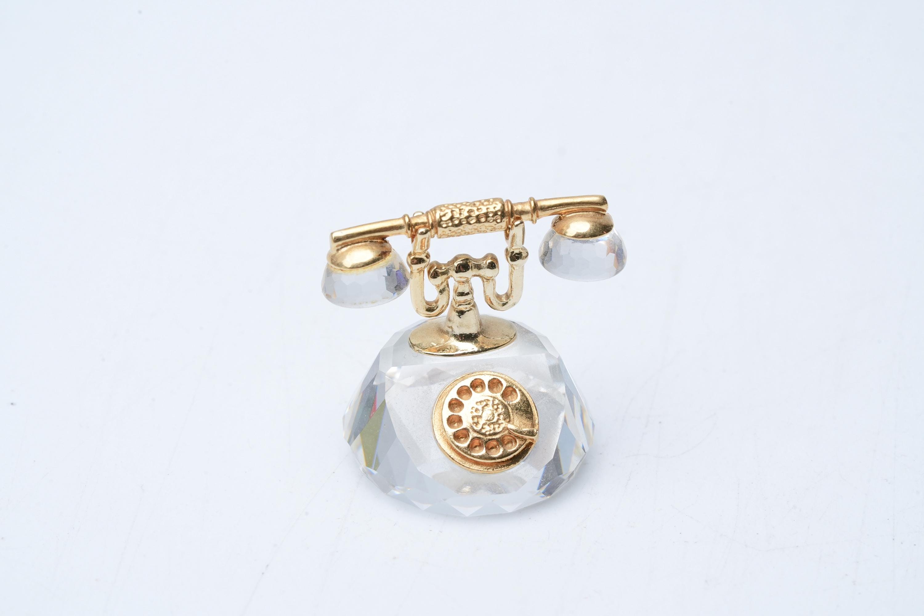 Swarovski Crystal Telephone - Etsy