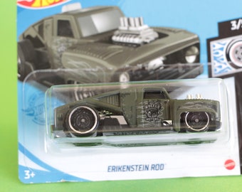 Hot Wheels Erikenstein Rod 2024 - Modèle Loose Sans Boîte - Échelle 1/64 - État Occasion (peut être Abîmé)