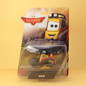 Disney Planes 2 &quot;Drip&quot; Diecast Figure by Mattel (2015) – Rare Collectible