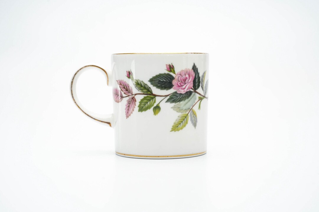 Wedgwood “hathaway Rose” Vintage Bone China Teacup – England (Ø