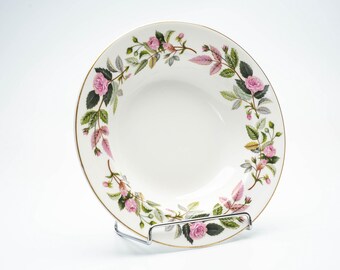 Wedgwood Trio, Hathaway Rose, Pink Rose, Cup Saucer & Side  Wedgewood Bone China Made in England Hathaway Rose Hexagonal Bowl 3 x 2 Inches main image 0