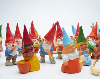 Relive the Magical World of David the Gnome with These Beautiful, Hand-Painted Figures!