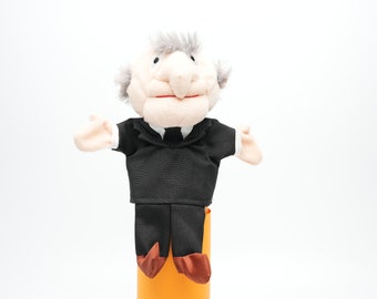 Rare Statler Muppets Hand Puppet - Exclusive Release by Albert Heijn & Jim Henson