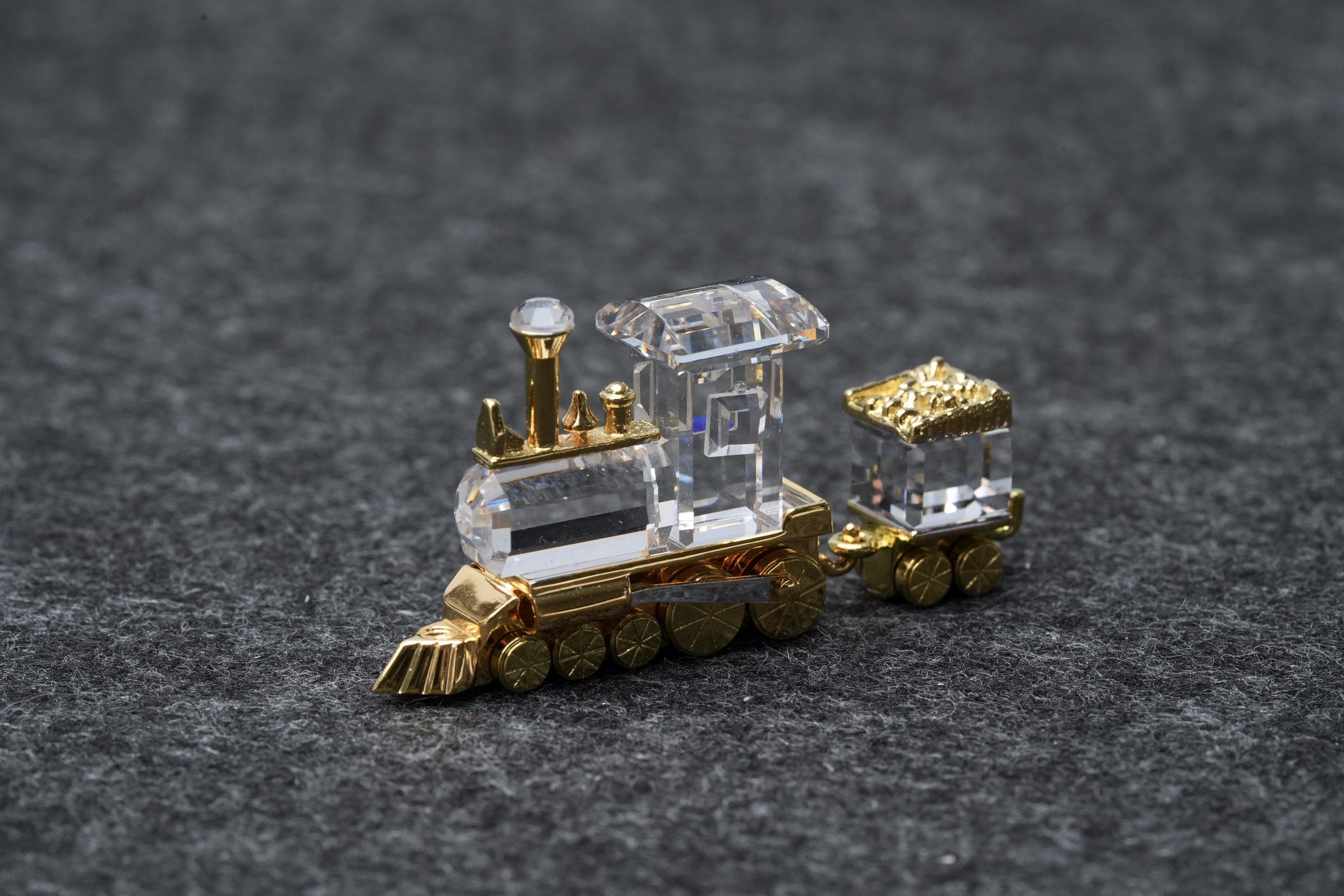 Swarovski Crystal Train - Etsy