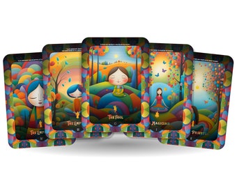 Reflections Tarot Deck. Fantasy Surrealism Tarot - Etsy