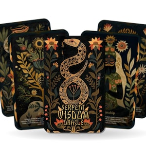 Orakelspel Serpent Wisdom - 22 orakelkaarten - Waarzeggerij
