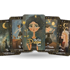 Big Eyes Dream Tarot - 78 kart - Carmen Graf - Tarot - Talia Tarota - Wróżenie - Narzędzia do wróżenia