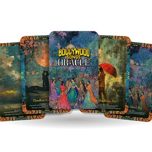 Oracle des chansons de Bollywood - Eternal Melodies of Love and Life - Outils de divination - Inde Bollywood Lovers - Voyage vers la découverte de soi
