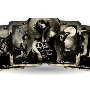 Die dunkle Verführung Tarot - 78 Karten - Tarot - Tarot Deck - Wahrsagen - Wahrsagungswerkzeug