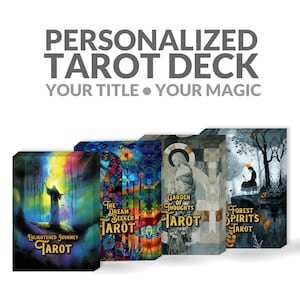 Personalised Tarot Deck - 78 Cards  - Tarot - Tarot Deck - Fortune Telling - Divination tools - Create your Own Tarot Deck