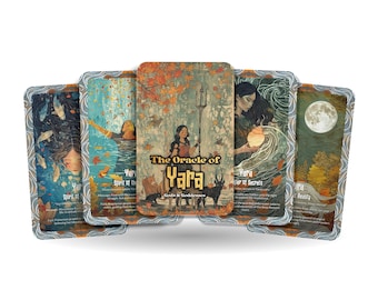 The Oracle of Yara – A River Goddess Oracle Deck – 22 Oracle Cards – Enchantress of Waters & Songs