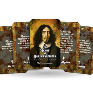 The Tarot of Baruch Spinoza - The Philosopher&#39;s Deck - Divination tools - Major Arcana