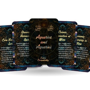 Verseau et Oracle Verseau - Compatibilité zodiacale - Outils de divination - Cartes Oracle - Compatibilité signe astrologique - Compatibilité horoscope