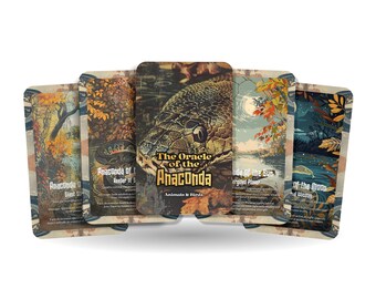 The Oracle of the Anaconda – A River Guardian Oracle Deck – 22 Oracle Cards – Spirit of Flow & Power