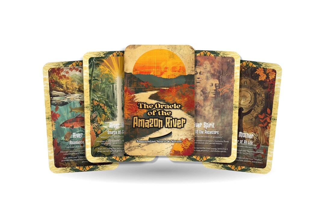 The Oracle of the Amazon River – A Flow of Life Oracle Deck – 22 Oracle ...
