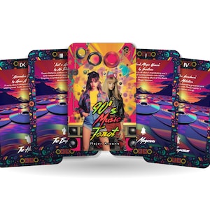 Tarot musical de los 90: desde los temas de los 90 hasta las revelaciones del tarot: herramientas de adivinación, cartas del tarot de los 90 y arcanos mayores