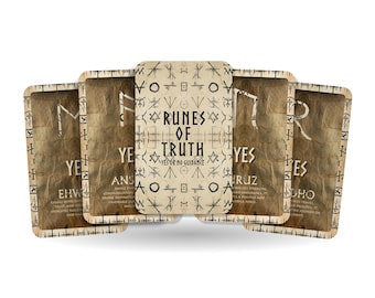 Runes of Truth - Celestial Runes Series - Divination tools - Oracle Cards - Runes Cards