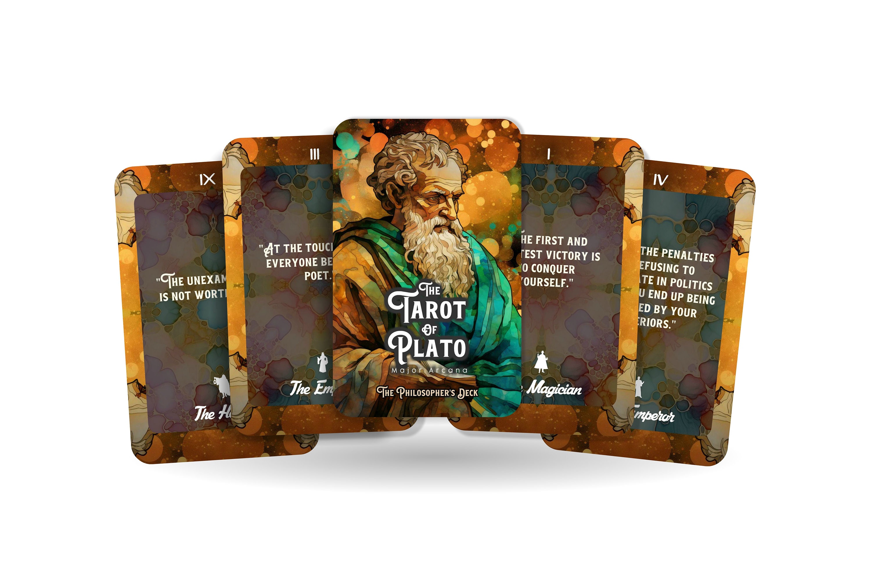 The Tarot of Plato - the Philosopher's Deck - Divination Tools