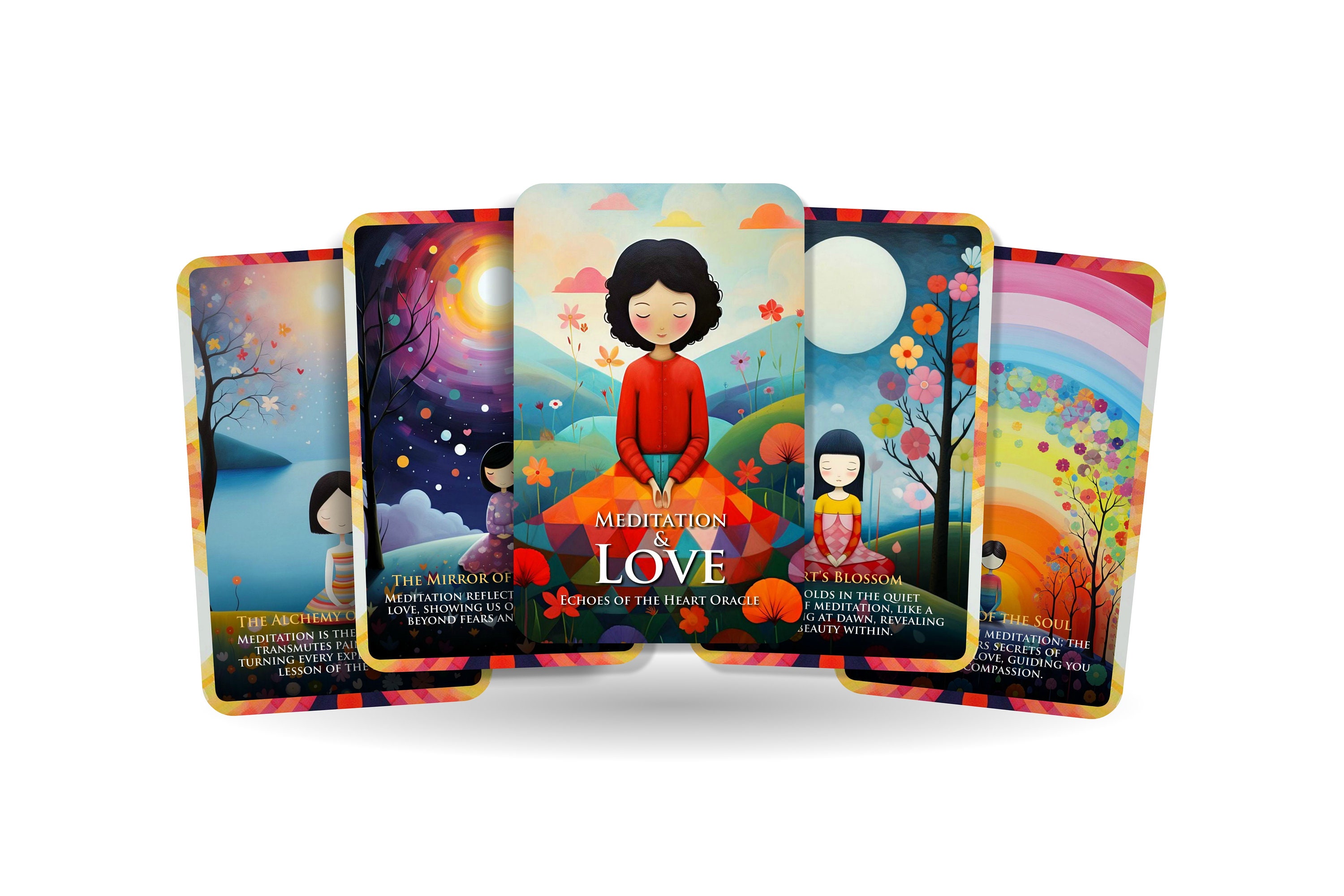 Meditation & Love - Echoes of the Heart Oracle - Divination Tools ...