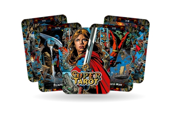 Super Tarot - 78 Cards - Tarot - Tarot Deck - Fortune Telling