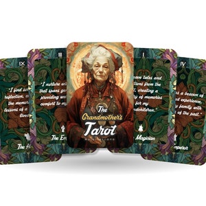 I Tarocchi della Nonna - I Tarocchi dell'Amore Senza Tempo - Affermazione dei Tarocchi per la Nonna - Strumenti di Divinazione - Carte dei Tarocchi - Arcani Maggiori
