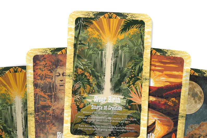 The Oracle of the Amazon River – A Flow of Life Oracle Deck – 22 Oracle ...