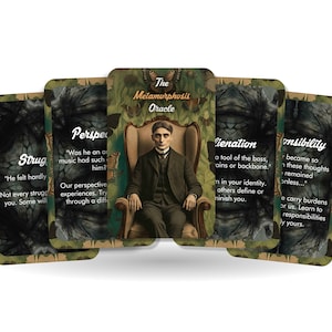 El Oráculo de la Metamorfosis - Basado en el clásico de Franz Kafka - Herramientas de adivinación - Cartas de Oráculo